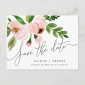 CELEBRATE WATERVERF BEWAART HET DATUM BRIEFKAART (Voorkant)