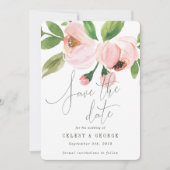 CELEBRATE WATERVERF BEWAREN DE DATUURINVITATIE SAVE THE DATE (Voorkant)