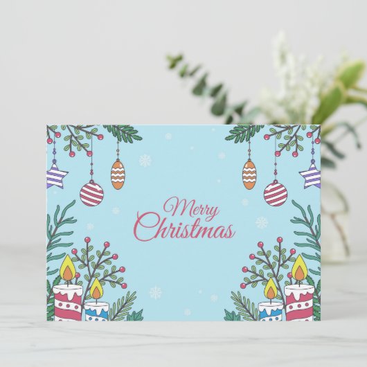 Celebrate with Us Invitation Kaart (Staand voorkant)