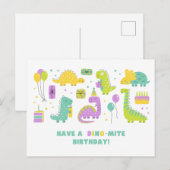 Celebrate You! Happy Birthday Briefkaart (Voorkant / Achterkant)