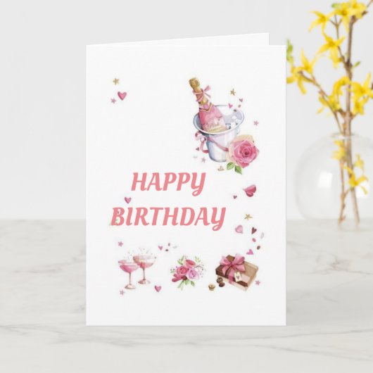 ***CELEBRATE YOU** IN BIRTHDAY CARD STIJL KAART (Gele Bloem)