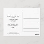 CELEBRATE ZWARTE GESCHIEDENIS MAAND AANGEWEZEN tek Briefkaart (Achterkant)