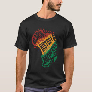 Celebrateer de maand van de zwarte geschiedenis Af T-shirt