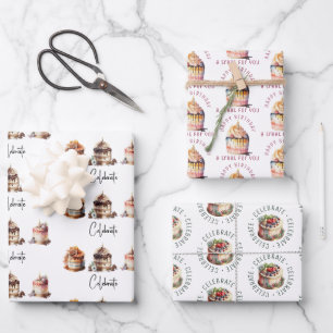 Celebratie Cakes Inpakpapier Vel