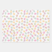 Celebratie Cupcakes, ballonnen en toffiekoeken Inpakpapier Vel (Voorkant 2)