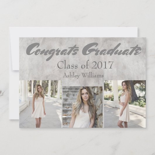 Celebratie-klasse 2017 Silver Kaart (Voorkant)