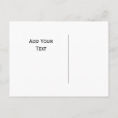 Celebratie-lettertypen Aankondigingskaart (Achterkant)