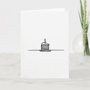 Celebratie Minieme Cake Kaart