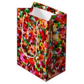 Celebratie Stip-2-GIFT BAG M Medium Cadeauzakje (Voorkant Gekanteld)