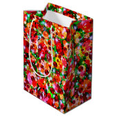 Celebratie Stip-2-GIFT BAG M Medium Cadeauzakje (Achterkant Gekanteld)