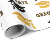 Celebratie van de Graduation Cap Cadeaupapier (Rol Hoek)