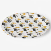 Celebratie van de Graduation Cap Papieren Bordje (Gekanteld)