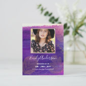 CELEBRATIE VAN LIFE Funeral Memorial PHOTO Budget (Staand voorkant)