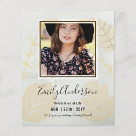 CELEBRATIE VAN LIFE Funeral Memorial PHOTO Budget