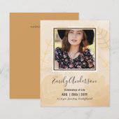 CELEBRATIE VAN LIFE Funeral Memorial PHOTO Budget (Voorkant / Achterkant)