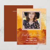 CELEBRATIE VAN LIFE Funeral Memorial PHOTO Budget (Voorkant / Achterkant)