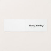 Celebratie verjaardagsmuffin kaart (Binnenkant ongevouwen)