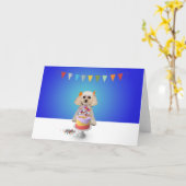 Celebratie-Wenskaart - Blank in 5x7 Kaart (Gele Bloem)