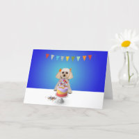 Celebratie-Wenskaart - Blank in 5x7