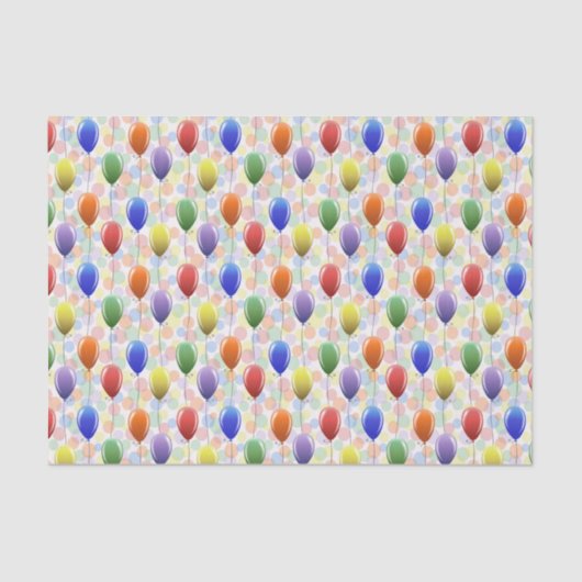 Celebratieballonnen Tissuepapier (Voorkant)