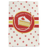 Celebratieknok - Sponge Slice - partijgebonden Con Medium Cadeauzakje (Voorkant)
