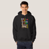 Celebrating 100 Days of School NoProb Llama Kids & Hoodie (Voorkant volledig)