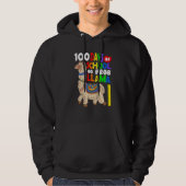 Celebrating 100 Days of School NoProb Llama Kids & Hoodie (Voorkant)