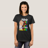Celebrating 100 Days of School NoProb Llama Kids & T-shirt (Voorkant volledig)
