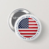 Celebrating 250 Years  Ronde Button 5,7 Cm (Voorkant /achterkant)