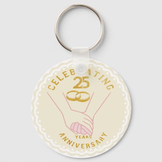 Celebrating 25 years Giveaways Sleutelhanger (Voorkant)