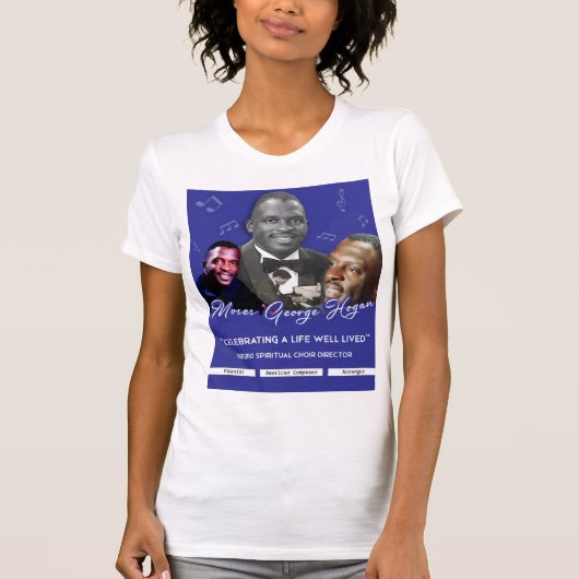 "Celebrating a Life Well Lived" T-Shirt (Voorkant)