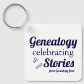 Celebrating all our stories keychain (Voorkant)