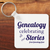 Celebrating all our stories keychain (Voorkant)