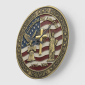 Celebrating America 250 Years Patriotic Grote Klok (Hoek)