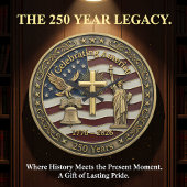 Celebrating America 250 Years Patriotic Grote Klok