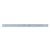 Celebrating Baby shower Blue Silver Ombre Ribbon Satijnen Lint (Voorkant)