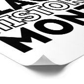 Celebrating Black History Month Poster (Hoek)