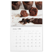 Celebrating Chocolate Wall Calendar 2026 Foodie Kalender (Jan 2026)