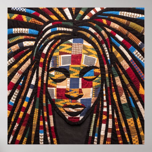 Celebrating Colorful Black Women Poster (Voorkant)