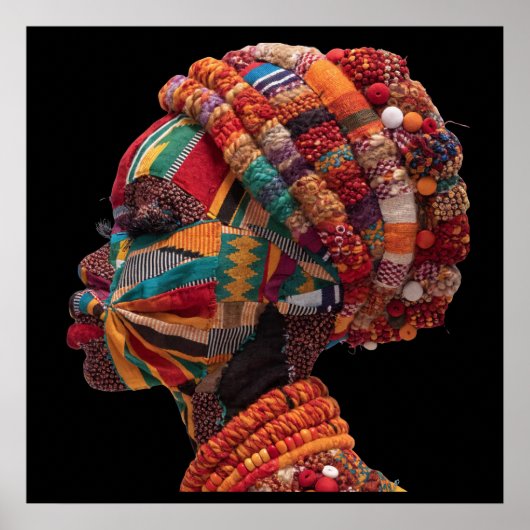 Celebrating Colorful Black Women Poster (Voorkant)