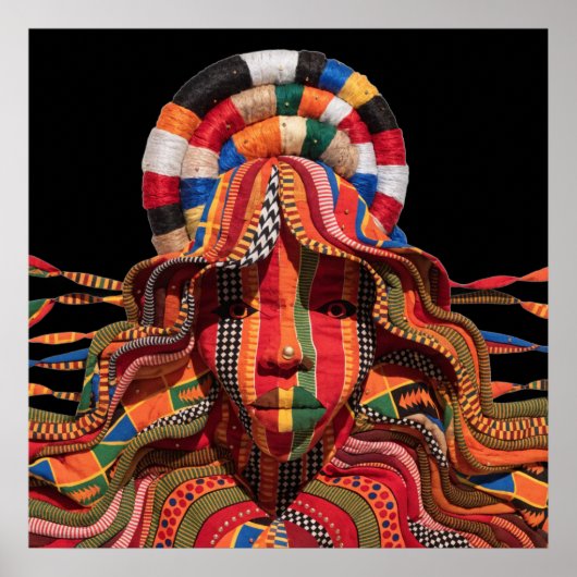 Celebrating Colorful Black Women Poster (Voorkant)