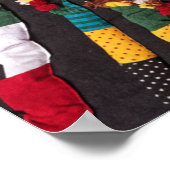 Celebrating Colorful Black Women Poster (Hoek)