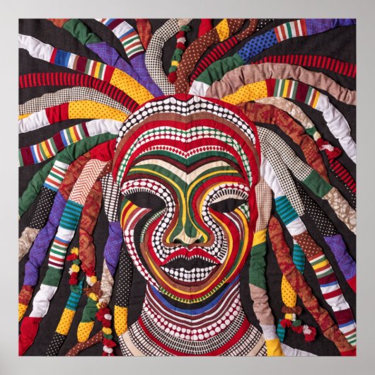 Celebrating Colorful Black Women Poster (Voorkant)