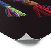 Celebrating Colorful Black Women Poster (Hoek)