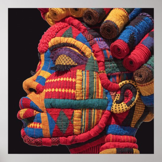 Celebrating Colorful Black Women Poster (Voorkant)