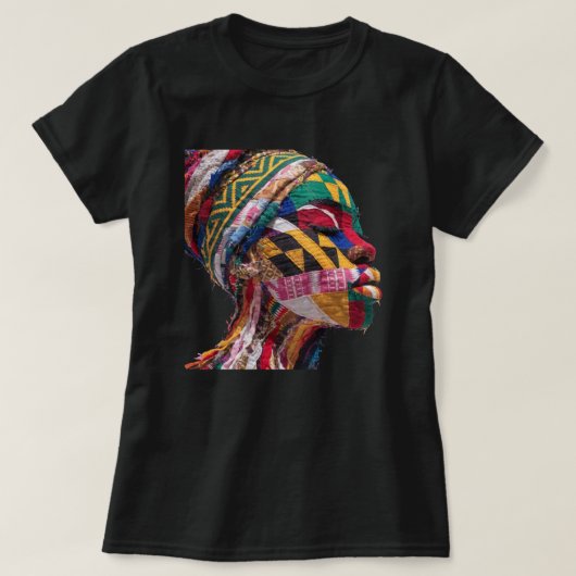 Celebrating Colorful Black Women T-Shirt (Design voorkant)