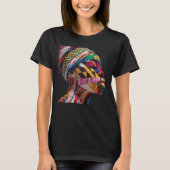 Celebrating Colorful Black Women T-Shirt (Voorkant)