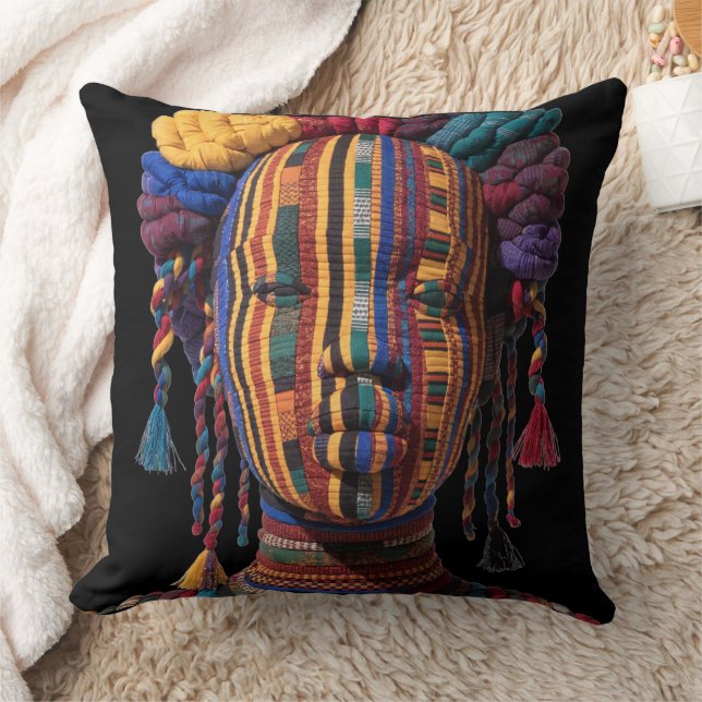 Celebrating Colorful Black Women Throw Pillow Kussen (Deken)