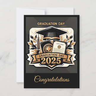 " CELEBRATING EXCELLENCE: AFSTUDEREN DAY 2025 " BRIEFKAART