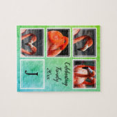 CELEBRATING FAMILIE Fototoetsenbord Legpuzzel (Horizontaal)